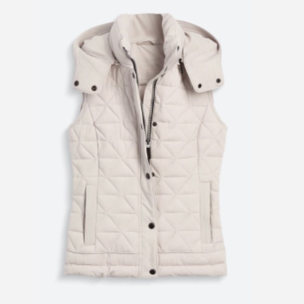 Marc New York Puffer Vest - White